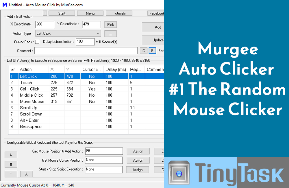 Murgee Auto Clicker - #1 The Random Mouse Clicker
